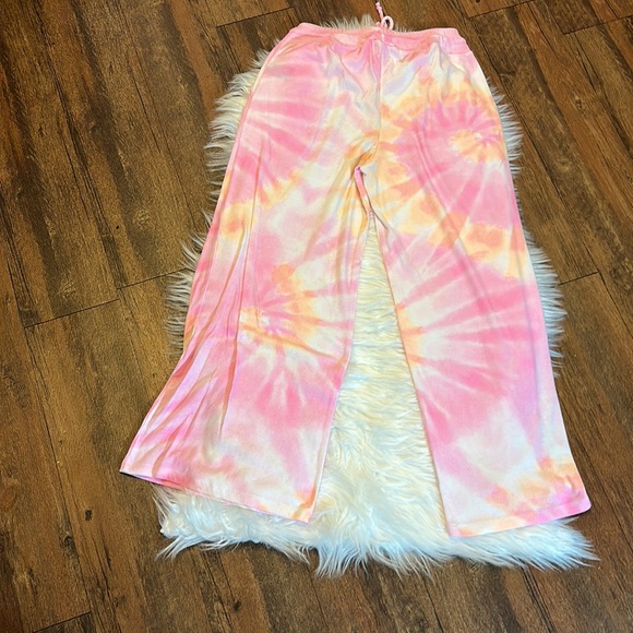 Beach Riot Hailey Sunrise Tie Dye Wide Leg Pants - Picture 10 of 11